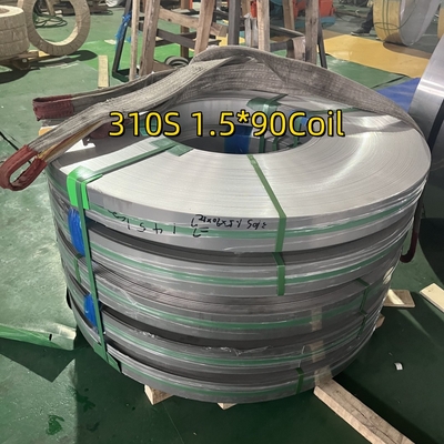 ASTM A240 AISI 310S Faixa de aço inoxidável laminada a frio SUS310S 1.4845 Bobina de aço inoxidável