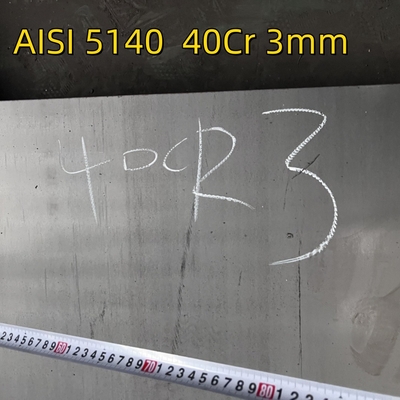 40cr Corte a laser Processamento AISI5140 42CrMo4 Liga de aço Placa de corte a laser CNC