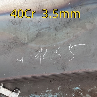 Placa de aço de liga de 40Cr ASTM A29 AISI140 Corte a laser CNC Maquinação de fresagem plana 3,5 mm