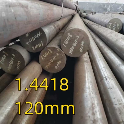 DIN 1.4418 X4CrNiMo16-5-1 S165M Barra redonda de aço inoxidável laminada a quente 120 mm