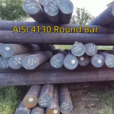 AISI 4130 Barra redonda 30CrMo Tratamento térmico normalizado/anilhado/QT Para corpos de válvulas