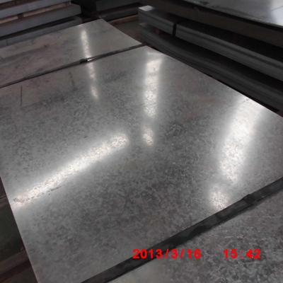 Chapa de aço galvanizado de carbono Superfície A36 A36M Q235B Chapa de aço galvanizado a quente 6mm 8mm