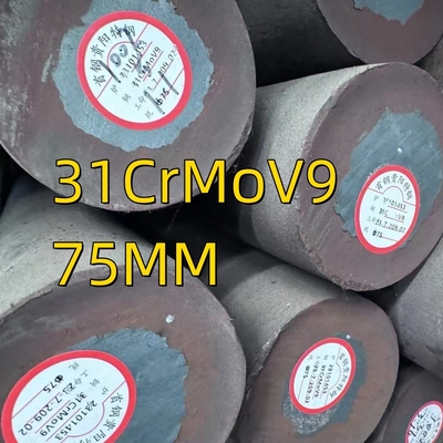 31crmov09 Q+T 1.8519 Rodas redondas de barras de aço ligado 30-500 mm Rodas de aço nitridado laminadas a quente e forjadas