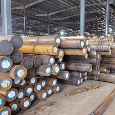 Rodas laminadas a quente de liga de moagem de ressaca 51CrV4 comprimento 6m ASTM AISI 6150 DIN1.8169 barra redonda de aço