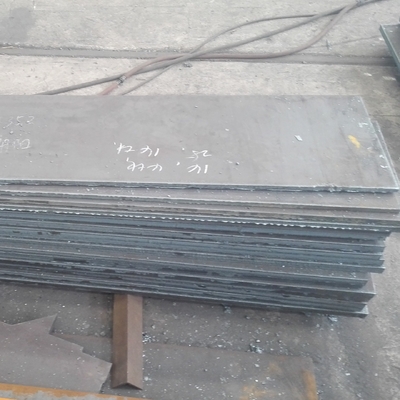 Q345B Chapa de aço carbono de liga baixa laminada a quente S355JR 100*2500MM Chapa de aço laminada a quente