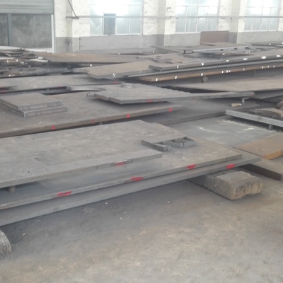 Q345B Chapa de aço carbono de liga baixa laminada a quente S355JR 100*2500MM Chapa de aço laminada a quente