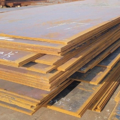 SS400 Chapa de aço laminada a quente/ Chapa de aço carbono A36 Q235B Com largura 1500 - 2500 mm