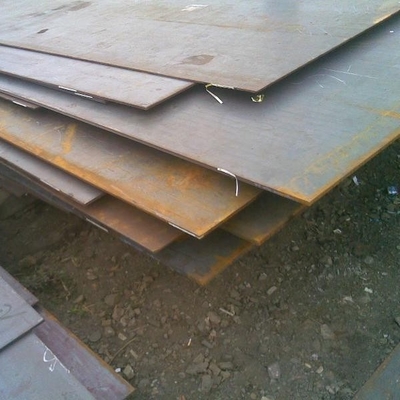 SS400 Chapa de aço laminada a quente/ Chapa de aço carbono A36 Q235B Com largura 1500 - 2500 mm