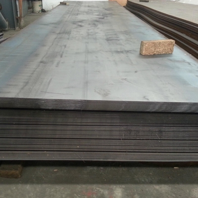 Placa de aço carbono Q235B Q345B Placa de aço laminada a quente