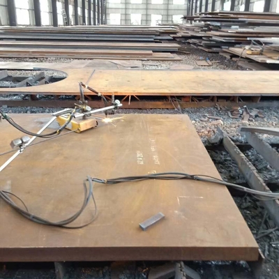 EN10025-2 S355J2+AR Liga de chapas de aço laminadas a quente S355J0 S355JR S355J2+N Alta resistência