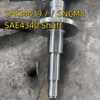 SNCM439 / SNCM8 eixo de aço forjado superfície brilhante AISI 4340 aço 36CrNiMo4 cabeça de poço DSA adaptador duplo