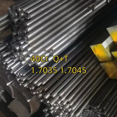 SAE5140 Especificação da barra redonda de aço Φ18.3x2500mm aço ligado a frio 1.7035/1.7045 HRC 28-32
