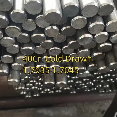 SAE5140 Especificação da barra redonda de aço Φ18.3x2500mm aço ligado a frio 1.7035/1.7045 HRC 28-32