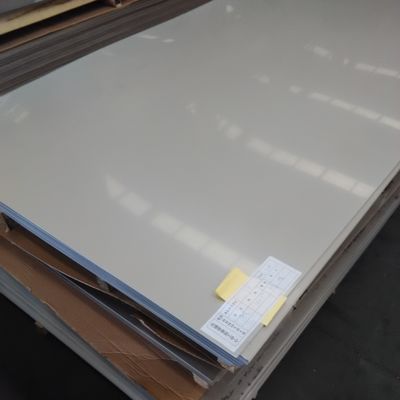 Folha de metal inoxidável ferrítica laminada a frio SUS443 ASTM A240 AISI 443 TTS443M Folha de aço inoxidável
