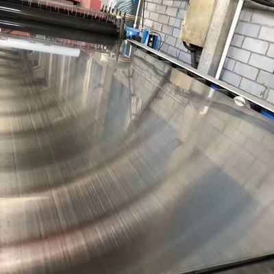 NO.4 Superfície com PVC 304 1.4301 Chapa metálica de aço inoxidável utilizada para aquecedores solares de água
