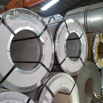 Grade 201 bobinas de aço inoxidável 1% níquel laminado a frio 10-1250 mm Largura Faixa de aço inoxidável