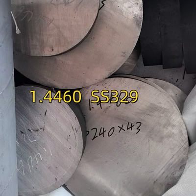 AISI 329 1.446 / S32900 Barras redondas de aço inoxidável Dureza 275      325 HB Máquina de rouxagem até OD 108