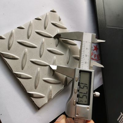 A placa quadriculado inoxidável 5mm Astm A793 de 304 Vastrap rolou a placa de assoalho