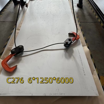 Grau Hastelloy C276 Chapa de liga de níquel ASTM B575 UNS N10276 Chapa de liga 6*1220*6000mm