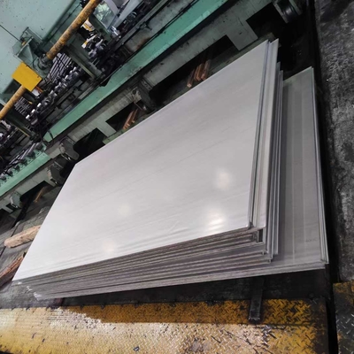 ASTM A240 AISI 304H UNS S30409 Chapa de Aço Inoxidável Laminada a Quente 304H de Alto Carbono, Superfície NO.1