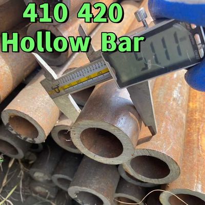 ASTM A312 TP420 Tubo sem costura de aço inoxidável SUS420 2Cr13 Barra oca de aço inoxidável de martensita