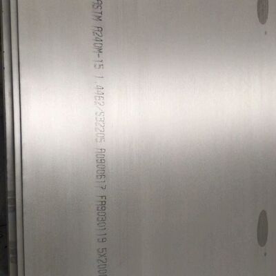 S32205 W. NR./EN 1.4462 UNS S31803 Chapa de aço inoxidável laminada a quente duplex 2205 Chapa de 25 mm