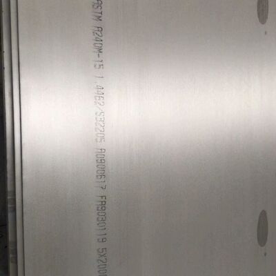Aço frente e verso da placa de aço do duplex do RUÍDO 1,4462 2205 propriedades de aço inoxidável frente e verso da placa 2205