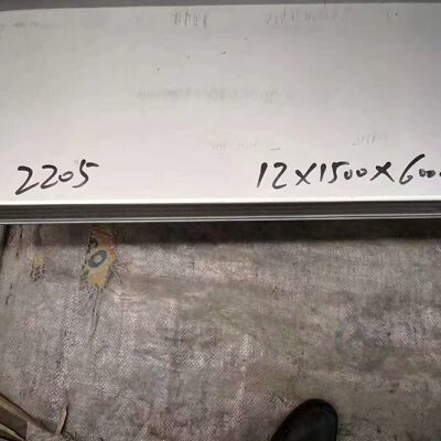 F51 Placa de Aço Inoxidável Duplex 2205 S32205 Material de Liga Duplex Com Ficha Técnica