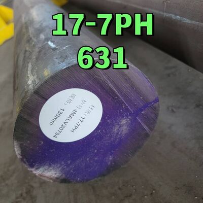 Barra sólida de aço inoxidável SS 17-7PH Tipo AISI 631 UNS S17700 Temperado por endurecimento H900