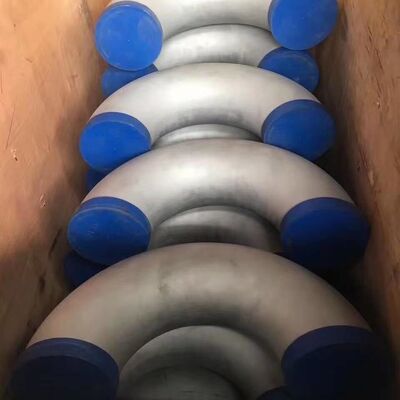 Raio longo do cotovelo 45º em Avesta 254SMO 10" Sch-40 BW S31254 Eblow de aço inoxidável