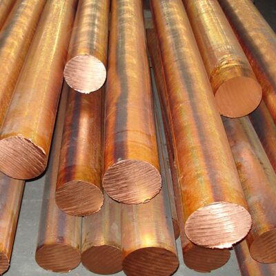 Barras de cobre vermelhas de grande diâmetro C1100