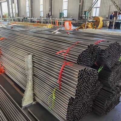 Tubulação soldada de aço inoxidável de ASTM A269 TP304 AISI304 usada para cercar a superfície brilhante da escada do corrimão