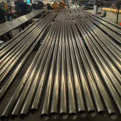 Tubulação soldada de aço inoxidável de ASTM A269 TP304 AISI304 usada para cercar a superfície brilhante da escada do corrimão