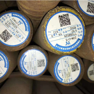 Ferro de engrenagem 20MnCr5 Barra redonda de aço ligado DIN1.7147 Rod de aço ligado