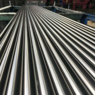 Barras redondas de aço inoxidável laminadas a quente ASTM A276 316L 1.4401 de 10 a 150 mm de diâmetro e 6000 mm de comprimento