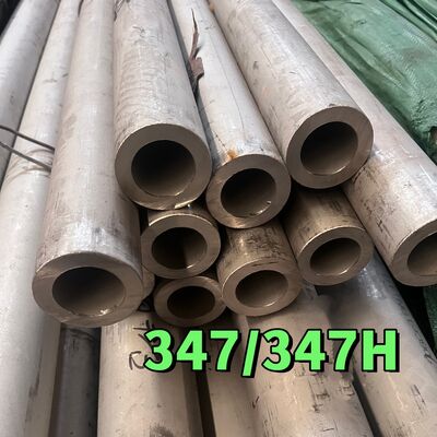 347 /347H Stainless Steel Seamless Pipe 6-630mm OD Annealed Pickled for High Temperature