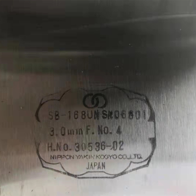 O Ams 5715 de Uns N06601 da placa de Asme Sb-168 Inconel 601 laminou 0.25mm