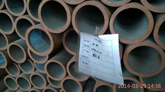 Tubulação de aço carbono sem emenda laminada a alta temperatura/estirada a frio sa210c 1/2” - 36" tamanho
