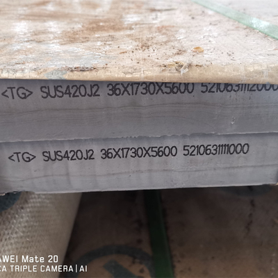30Cr13/ EN 1.4028 / DIN X30Cr13 / JIS SUS 420J2 Chapa de aço inoxidável para instrumentos cirúrgicos