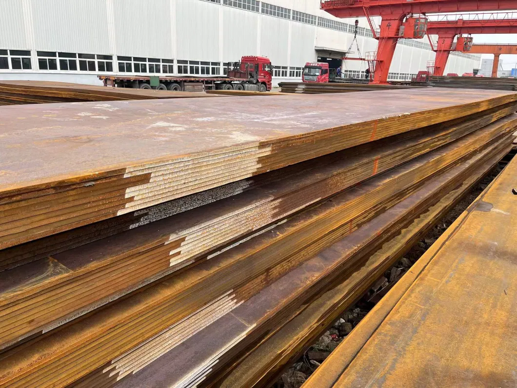 Material de chapa de aço de alta resistência para transporte Eq70 ABS 12600 X 3000 X 70mm Com 3,2 Cert 4