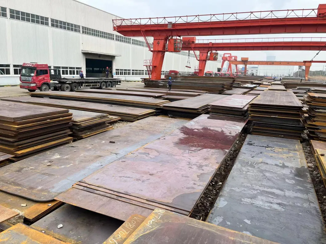 Material de chapa de aço de alta resistência para transporte Eq70 ABS 12600 X 3000 X 70mm Com 3,2 Cert 5